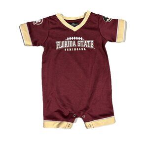 NEW Florida State Seminoles Colosseum Athletics Romper One Peice Infant 6-12 M